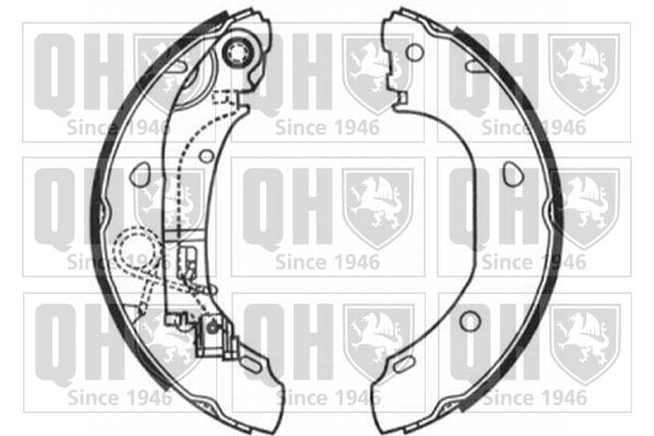 QUINTON HAZELL Piduriklotside komplekt BS1154